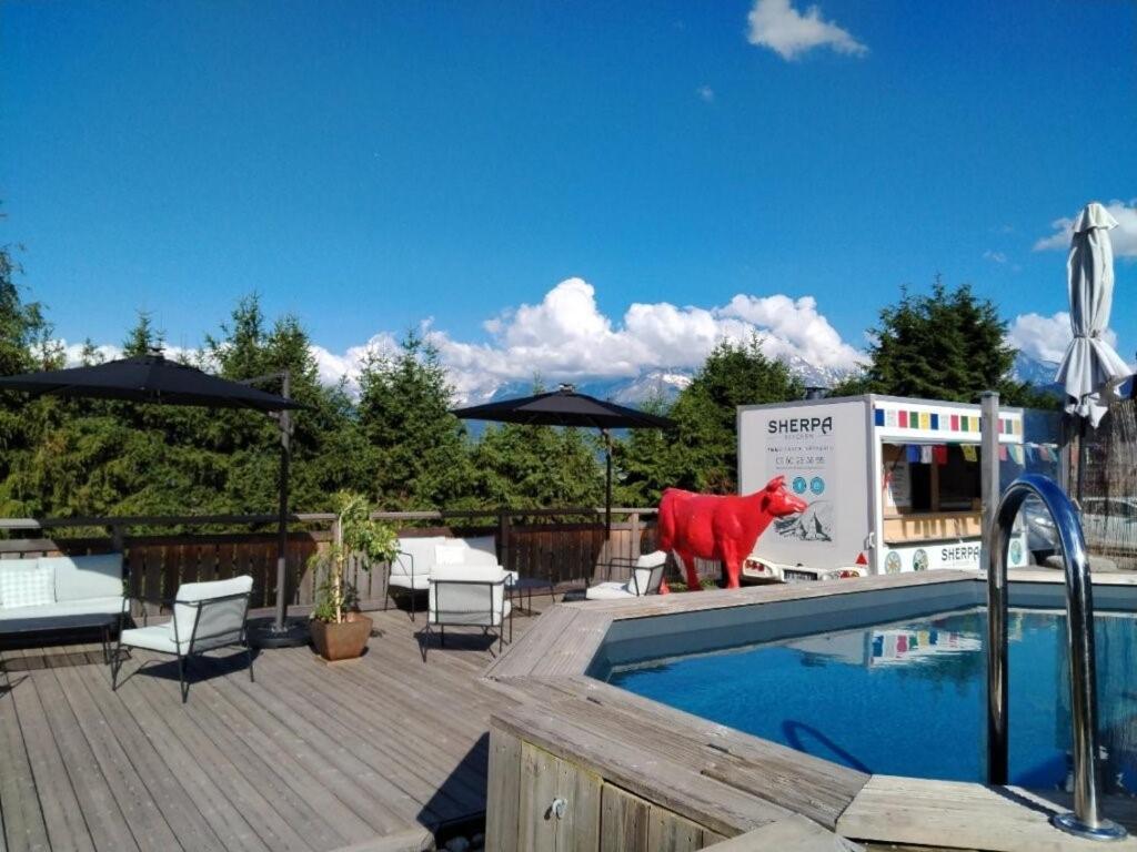 Chalet Les Rhodos 코르동 외부 사진